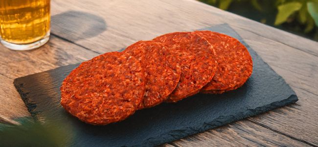 Runderhamburger bereiden